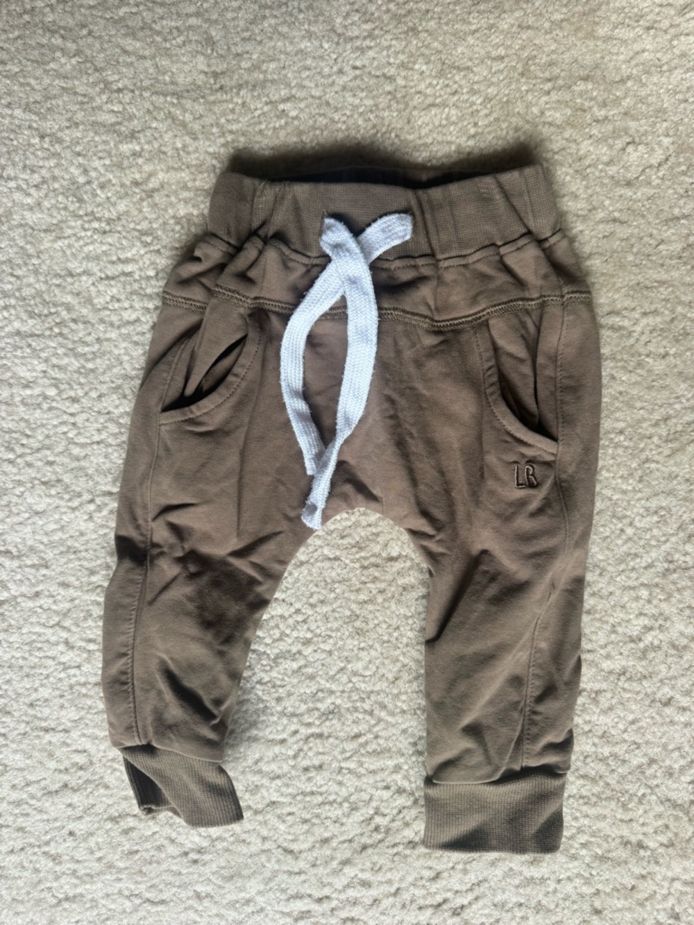 Little Bipsy Kids Jogger Set in Gray, Brown & Black - Picture 2 of 4
